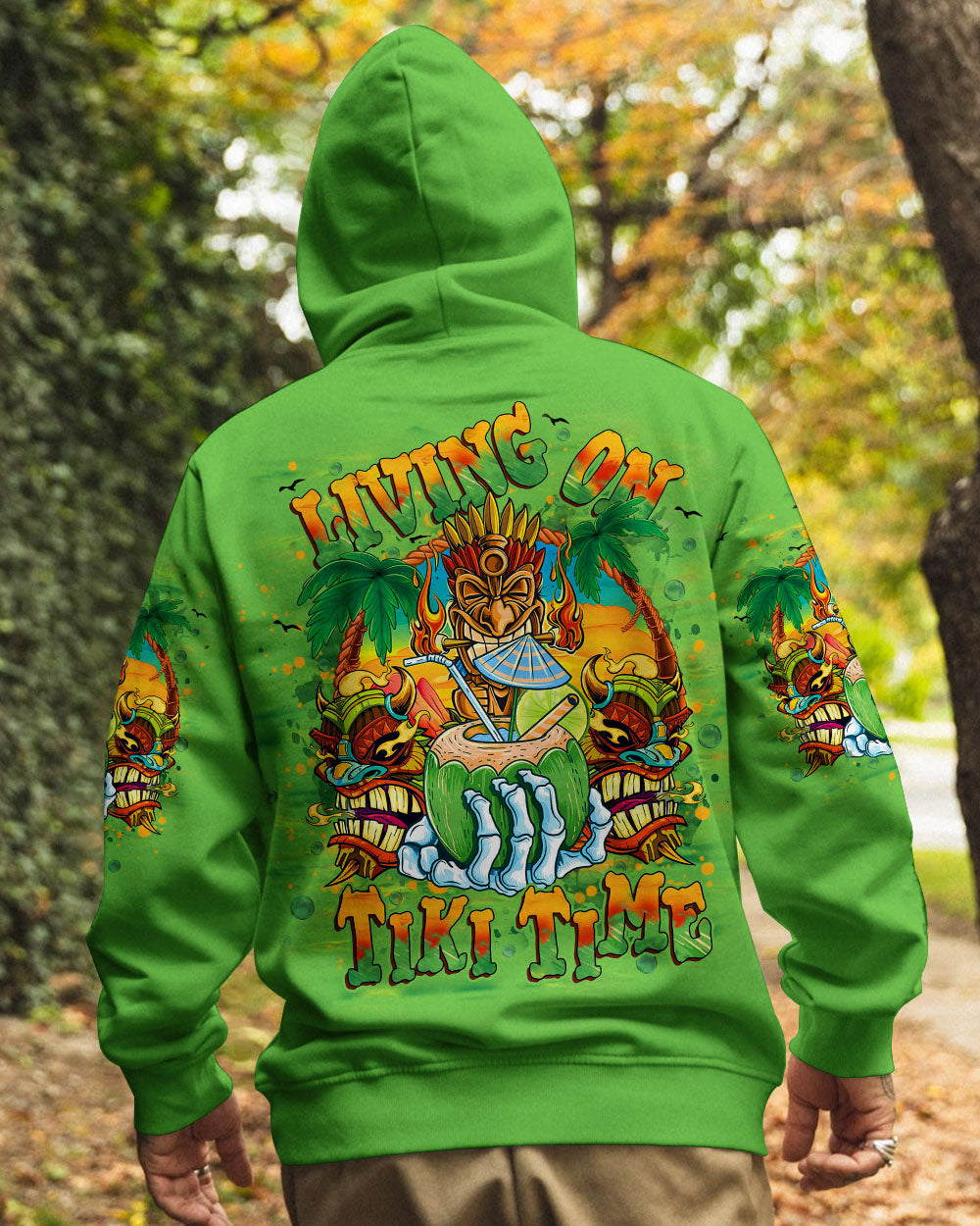 BLISSCORNERS LIVING ON TIKI TIME ALL OVER PRINT