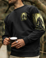 BLISSCORNERS AND INTO THE FOREST I GO BIGFOOT ALL OVER PRINT