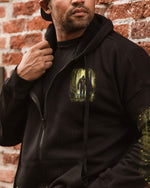 BLISSCORNERS AND INTO THE FOREST I GO BIGFOOT ALL OVER PRINT