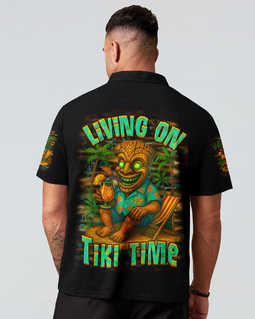 BLISSCORNERS LIVING ON TIKI TIME ALL OVER PRINT
