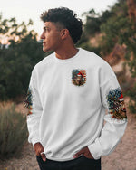 BLISSCORNERS ’TIS THE SEASON CHRISTMAS HUNTING DEER ALL OVER PRINT