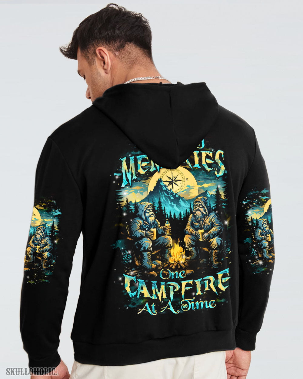 BLISSCORNERS MAKING MEMORIES ONE CAMPFIRE AT A TIME BIGFOOT ALL OVER PRINT- YHHN1112241
