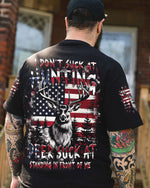 BLISSCORNERS I DON'T SUCK AT HUNTING DEER ALL OVER PRINT