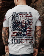 BLISSCORNERS THE CLOSER I GET TO NATURE DEER ALL OVER PRINT