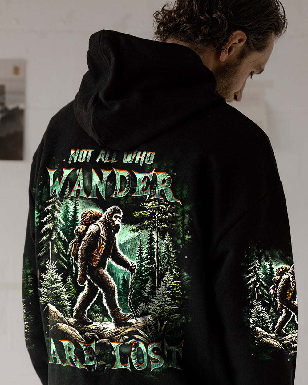 BLISSCORNERS NOT ALL WHO WANDER ARE LOST ALL OVER PRINT