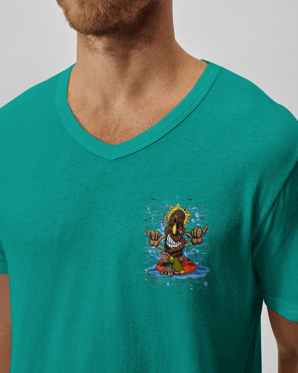 BLISSCORNERS LIVING ON TIKI TIME ALL OVER PRINT