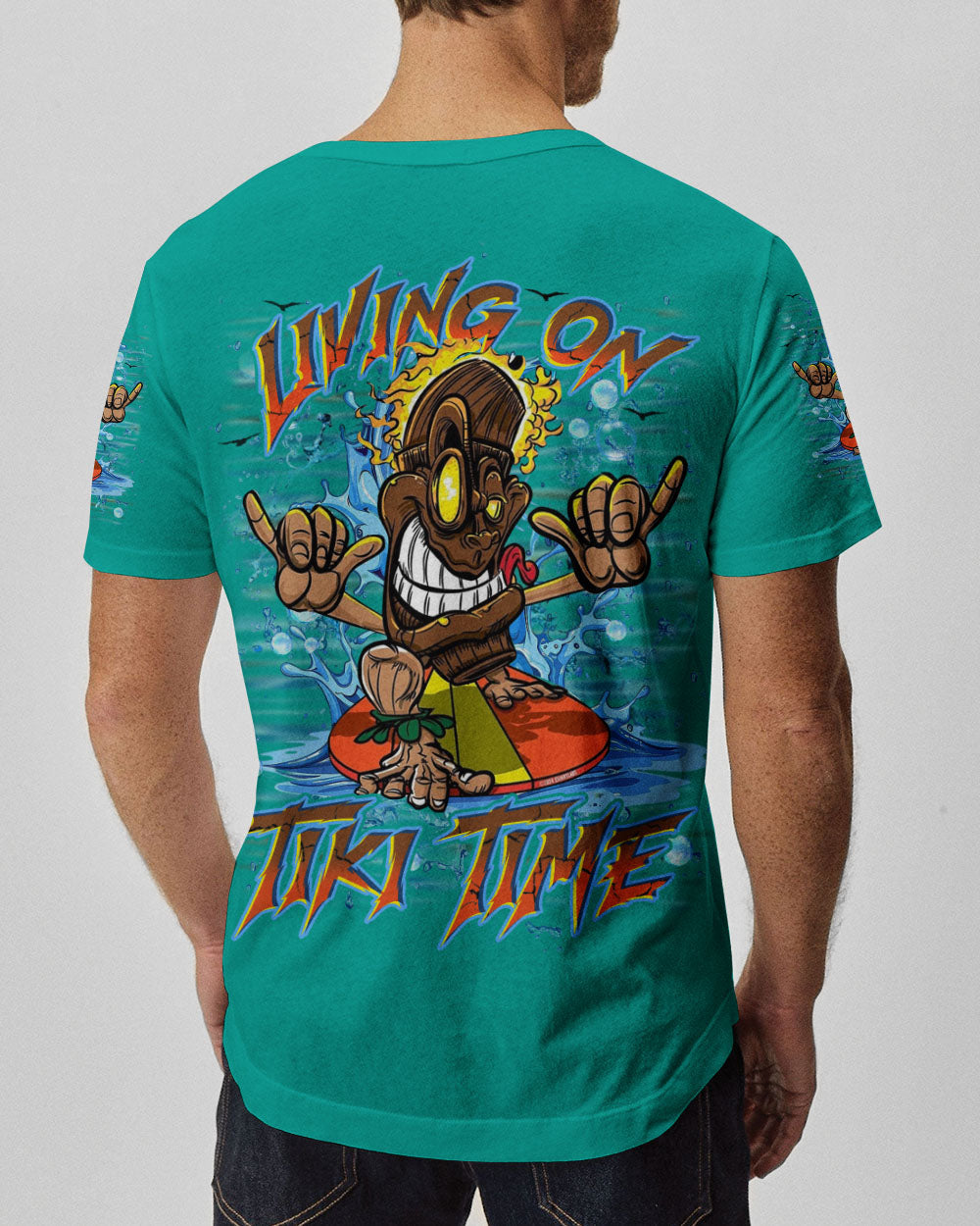 BLISSCORNERS LIVING ON TIKI TIME ALL OVER PRINT