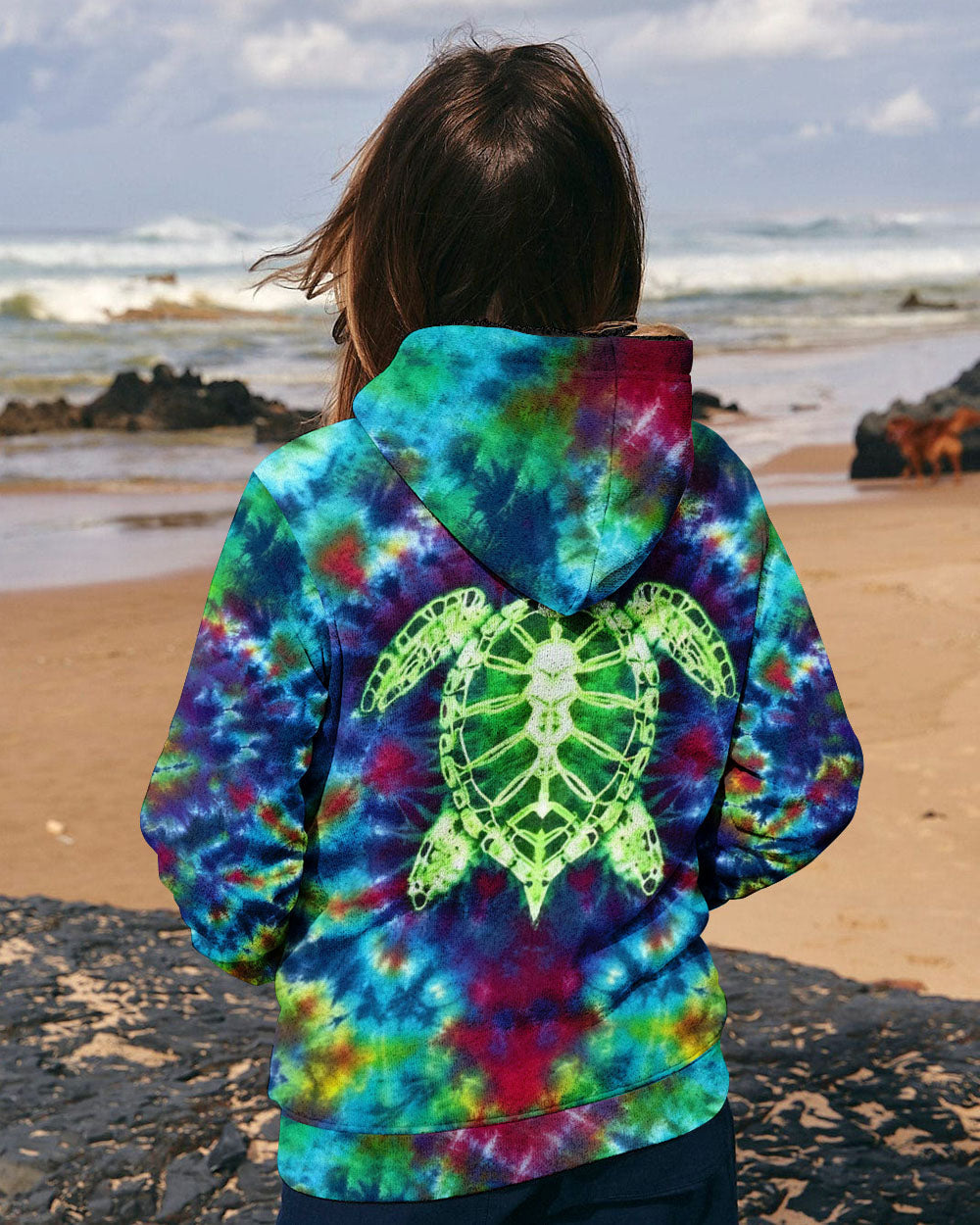 BLISSCORNERS TIE DYE TURTLE ALL OVER PRINT