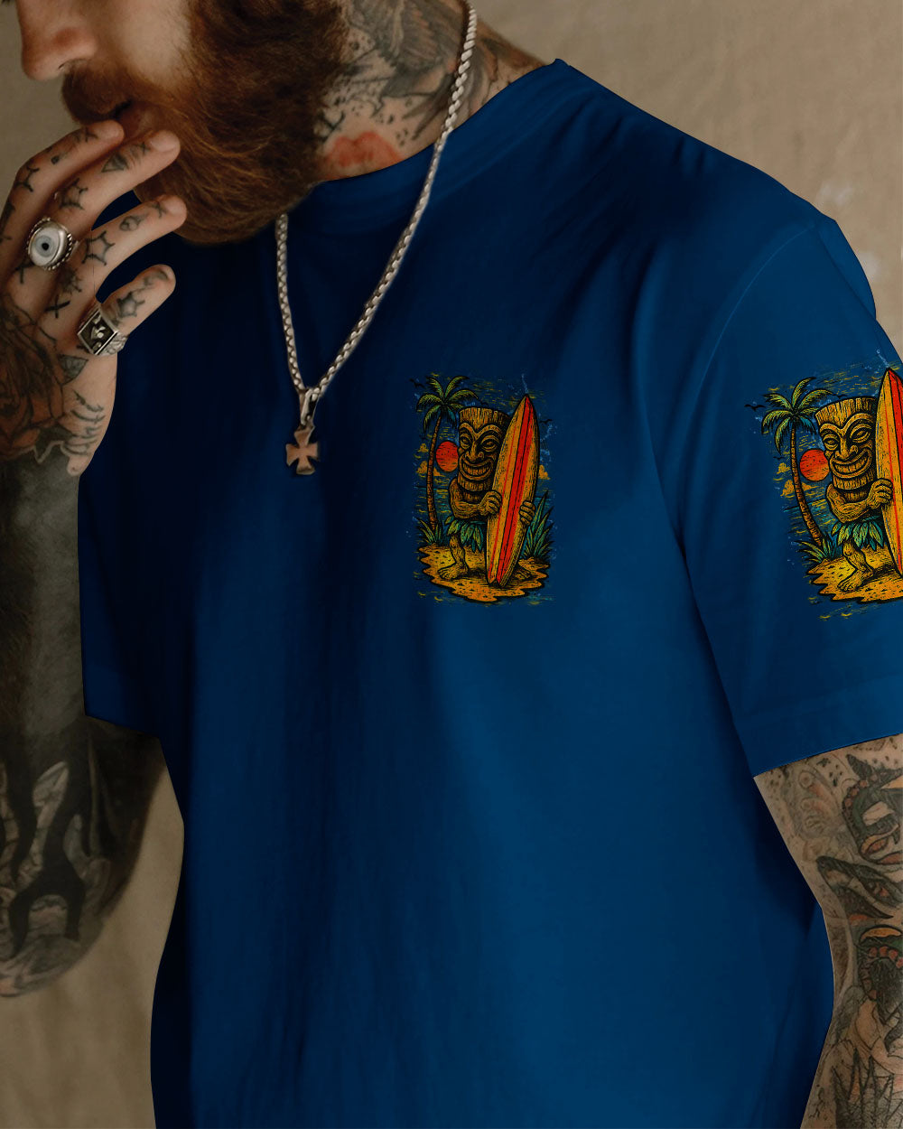 BLISSCORNERS I'M ON ISLAND TIME TIKI ALL OVER PRINT