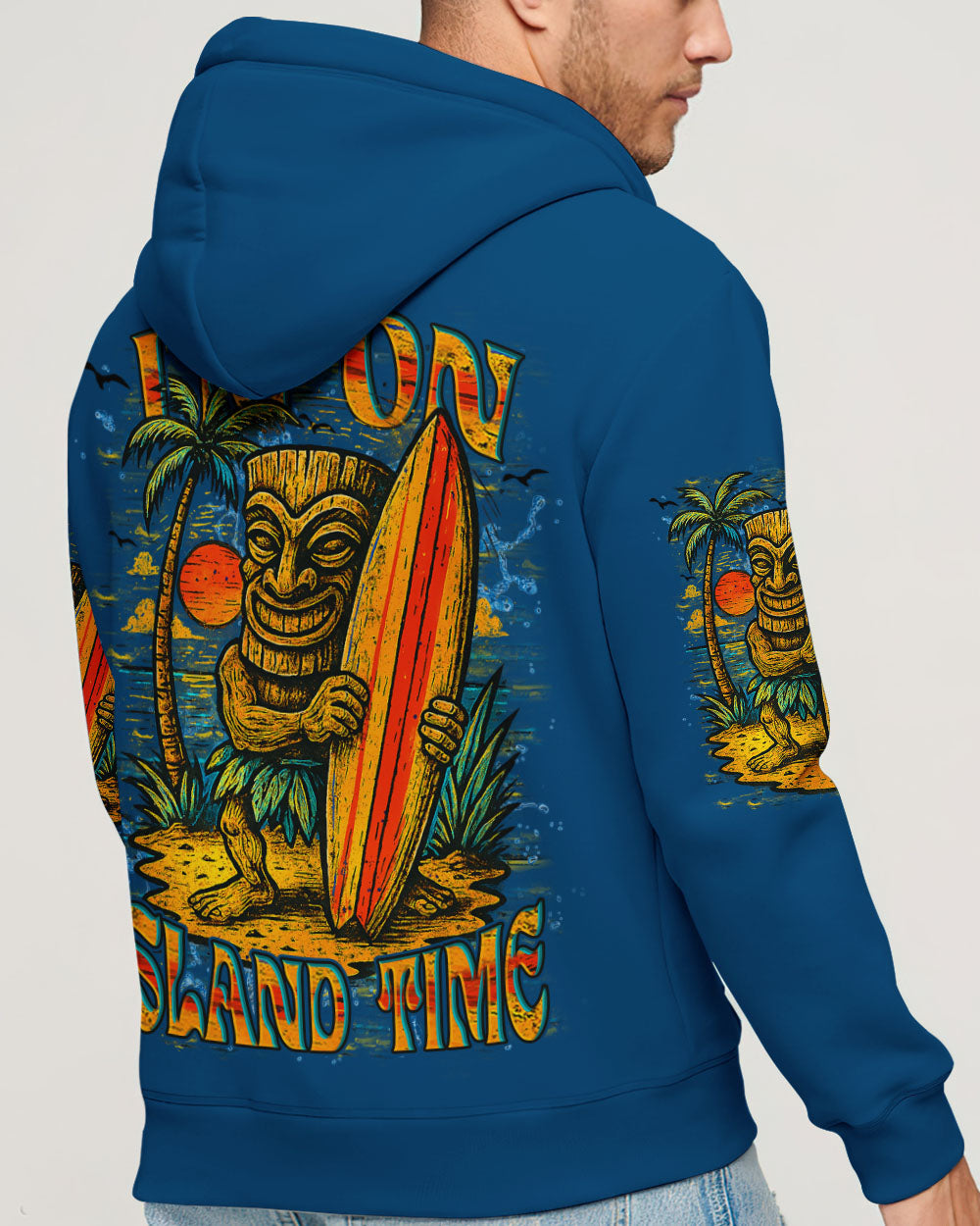 BLISSCORNERS I'M ON ISLAND TIME TIKI ALL OVER PRINT