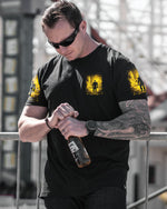 BLISSCORNERS AND INTO THE FOREST I GO BIGFOOT ALL OVER PRINT