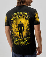 BLISSCORNERS AND INTO THE FOREST I GO BIGFOOT ALL OVER PRINT