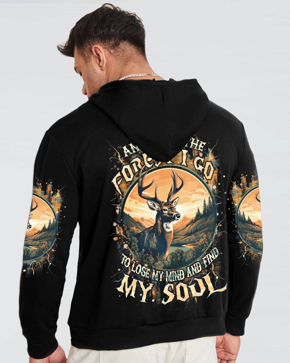 BLISSCORNERS AND INTO THE FOREST I GO DEAR ALL OVER PRINT