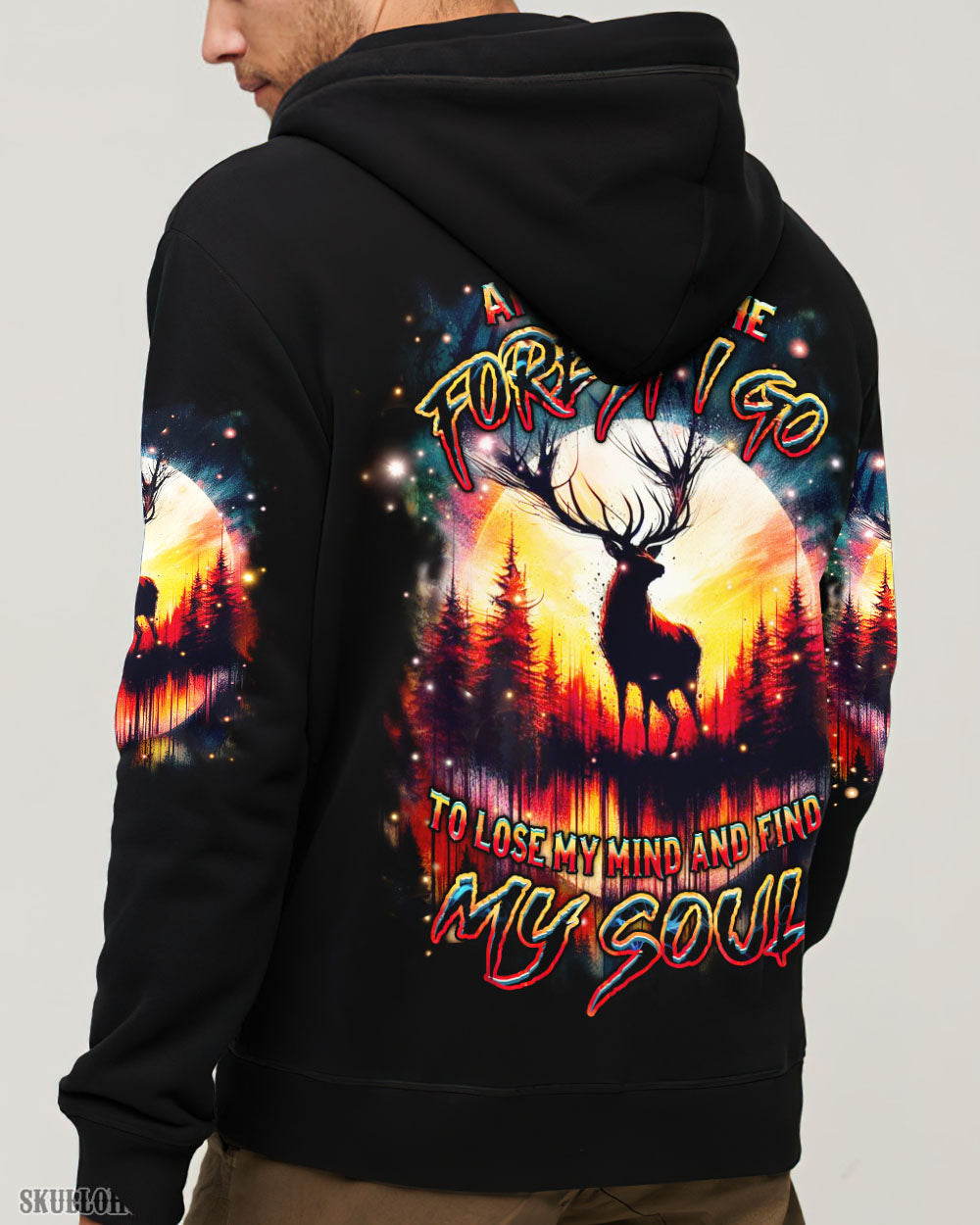 BLISSCORNERS AND INTO THE FOREST I GO ALL OVER PRINT