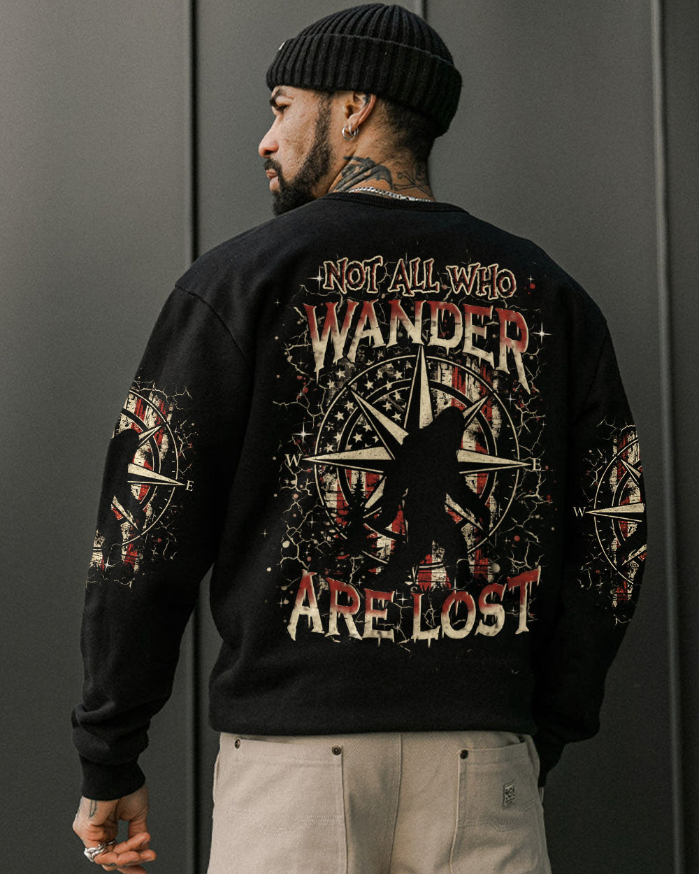 BLISSCORNERS NOT ALL WHO WANDER ARE LOST ALL OVER PRINT