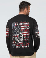 BLISSCORNERS BUCK AROUND AND FIND OUT DEER HUNTING ALL OVER PRINT