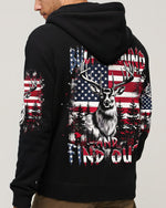 BLISSCORNERS BUCK AROUND AND FIND OUT DEER HUNTING ALL OVER PRINT