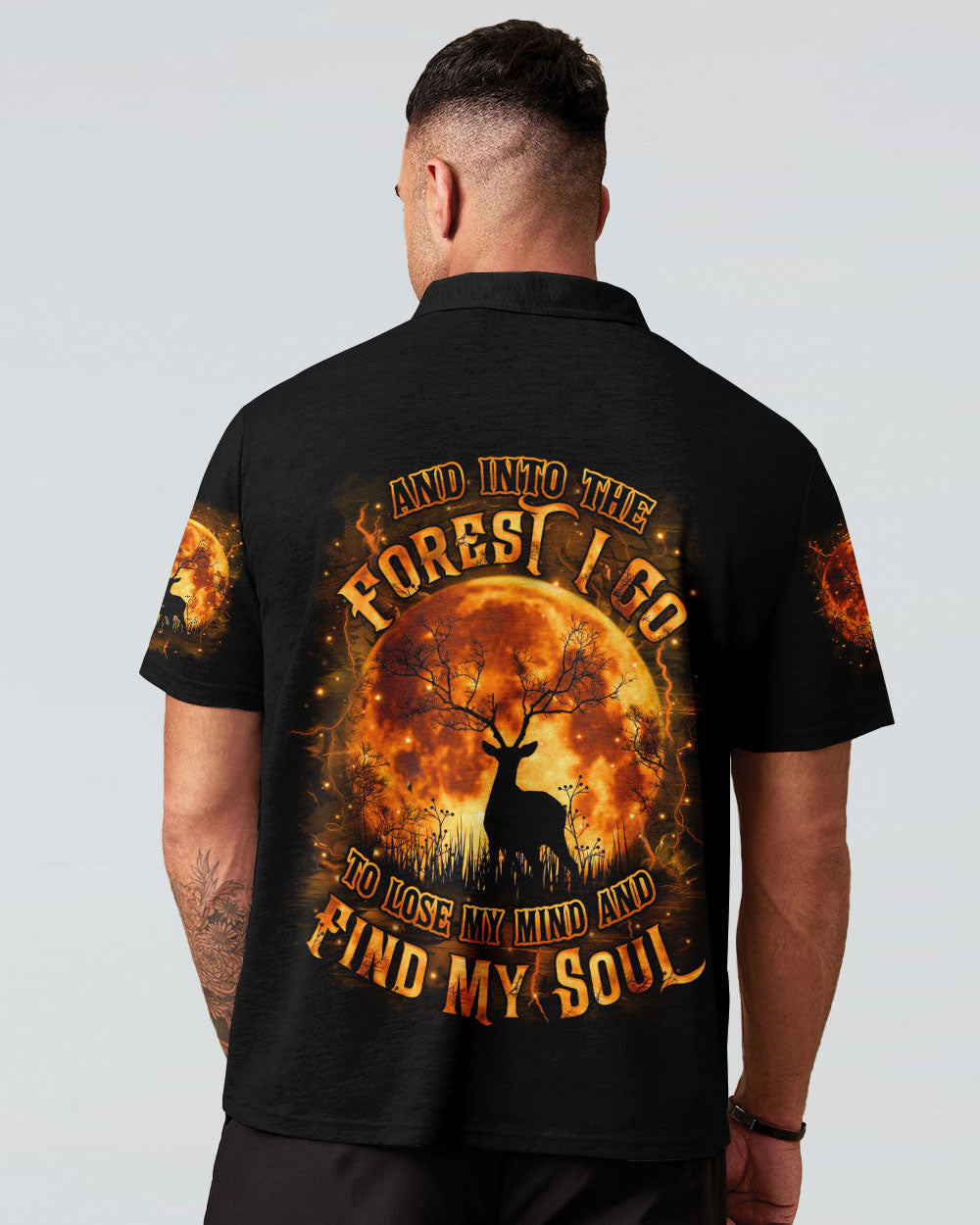 BLISSCORNERS AND INTO THE FOREST I GO ALL OVER PRINT