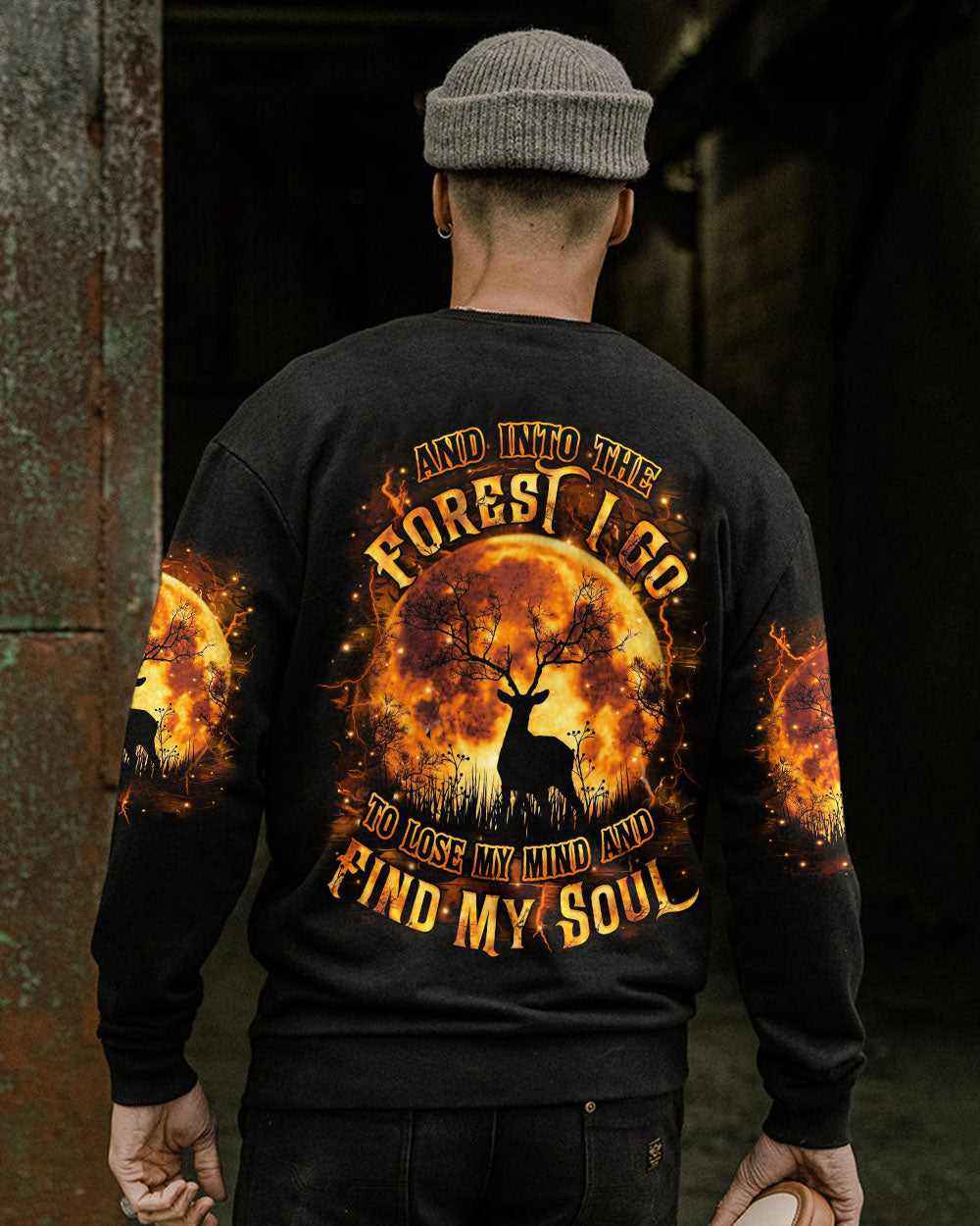 BLISSCORNERS AND INTO THE FOREST I GO ALL OVER PRINT