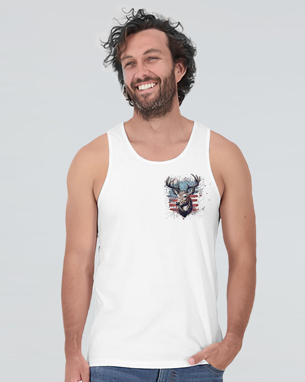 BLISSCORNERS THE CLOSER I GET TO NATURE DEER HUNTING ALL OVER PRINT