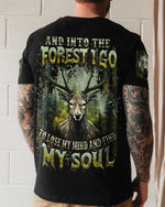 BLISSCORNERS AND INTO THE FOREST I GO DEER ALL OVER PRINT