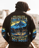 BLISSCORNERS AND INTO THE FOREST I GO BIGFOOT ALL OVER PRINT