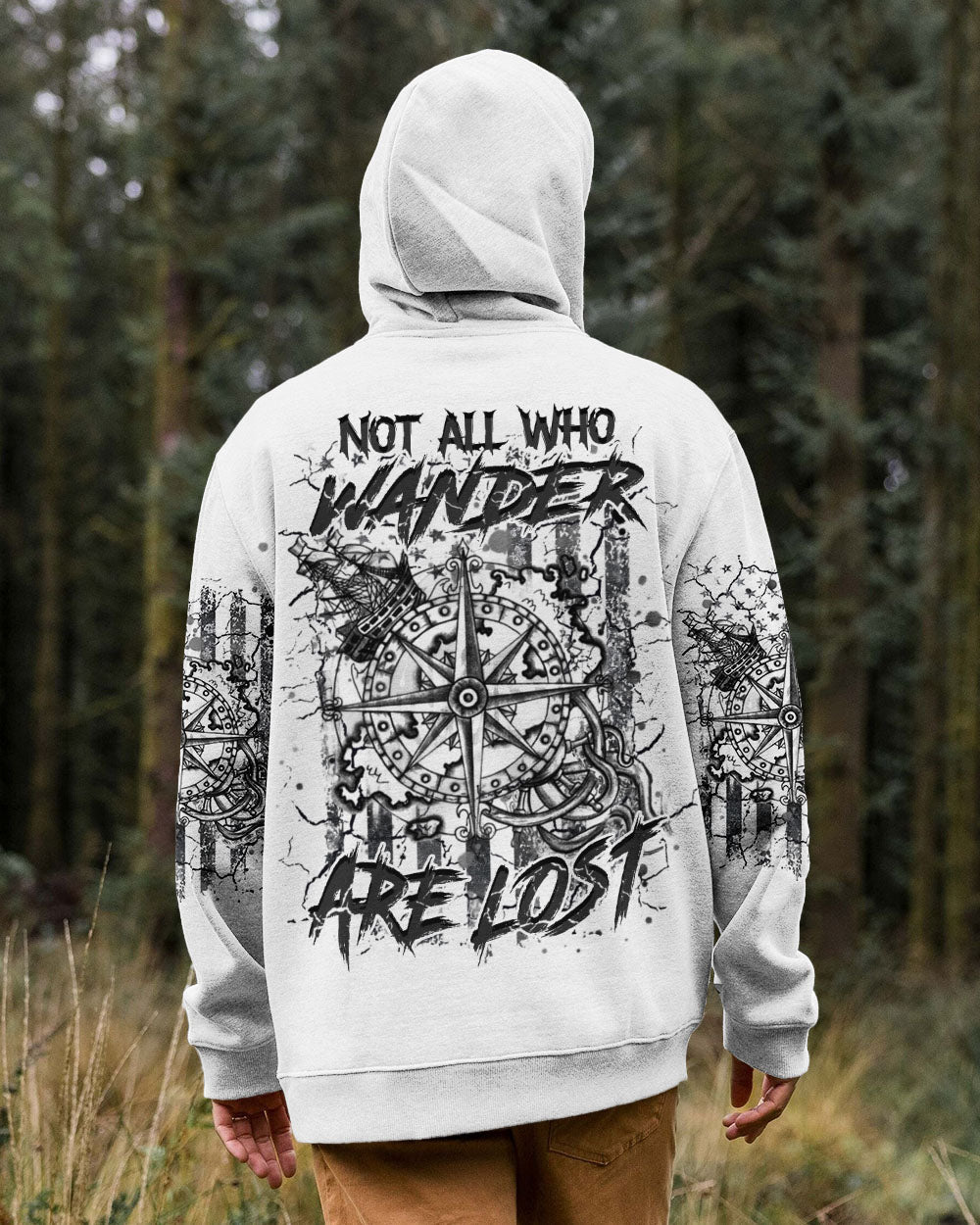 BLISSCORNERS NOT ALL WHO WANDER ARE LOST ALL OVER PRINT