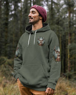 BLISSCORNERS BUCK AROUND AND FIND OUT DEER HUNTING ALL OVER PRINT