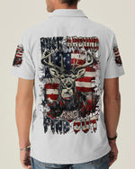 BLISSCORNERS BUCK AROUND AND FIND OUT DEER HUNTING ALL OVER PRINT