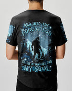 BLISSCORNERS AND INTO THE FOREST I GO BIGFOOT ALL OVER PRINT