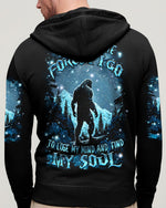 BLISSCORNERS AND INTO THE FOREST I GO BIGFOOT ALL OVER PRINT