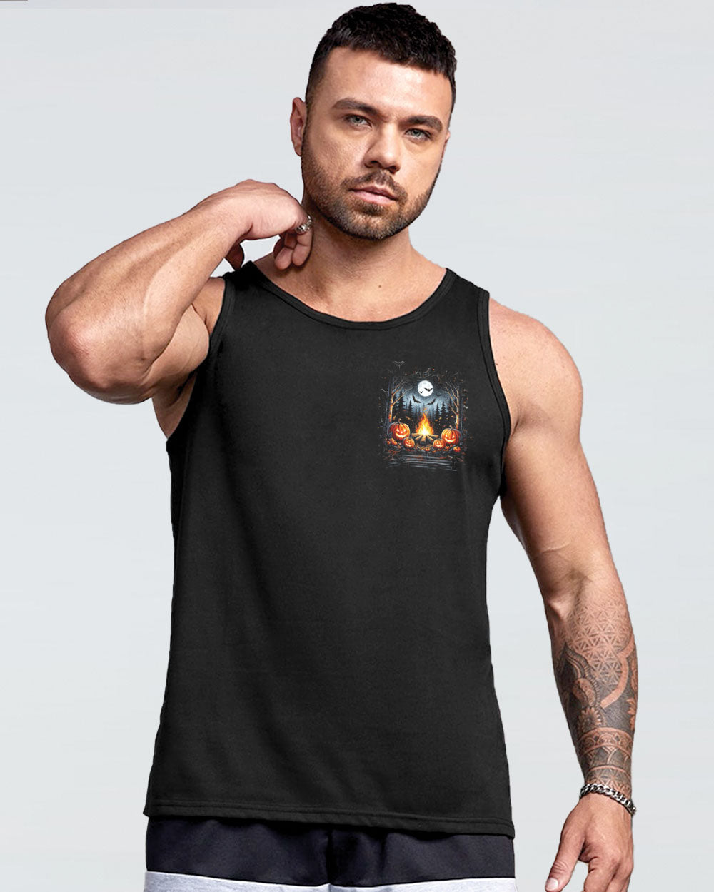 BLISSCORNERS MAKING MEMORIES ONE CAMPFIRE AT A TIME HALLOWEEN ALL OVER PRINT