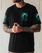 BLISSCORNERS AND INTO THE FOREST I GO BIGFOOT ALL OVER PRINT