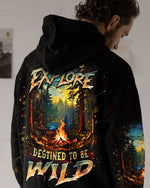 BLISSCORNERS BORN TO EXPLORE DESTINED TO BE WILD ALL OVER PRINT