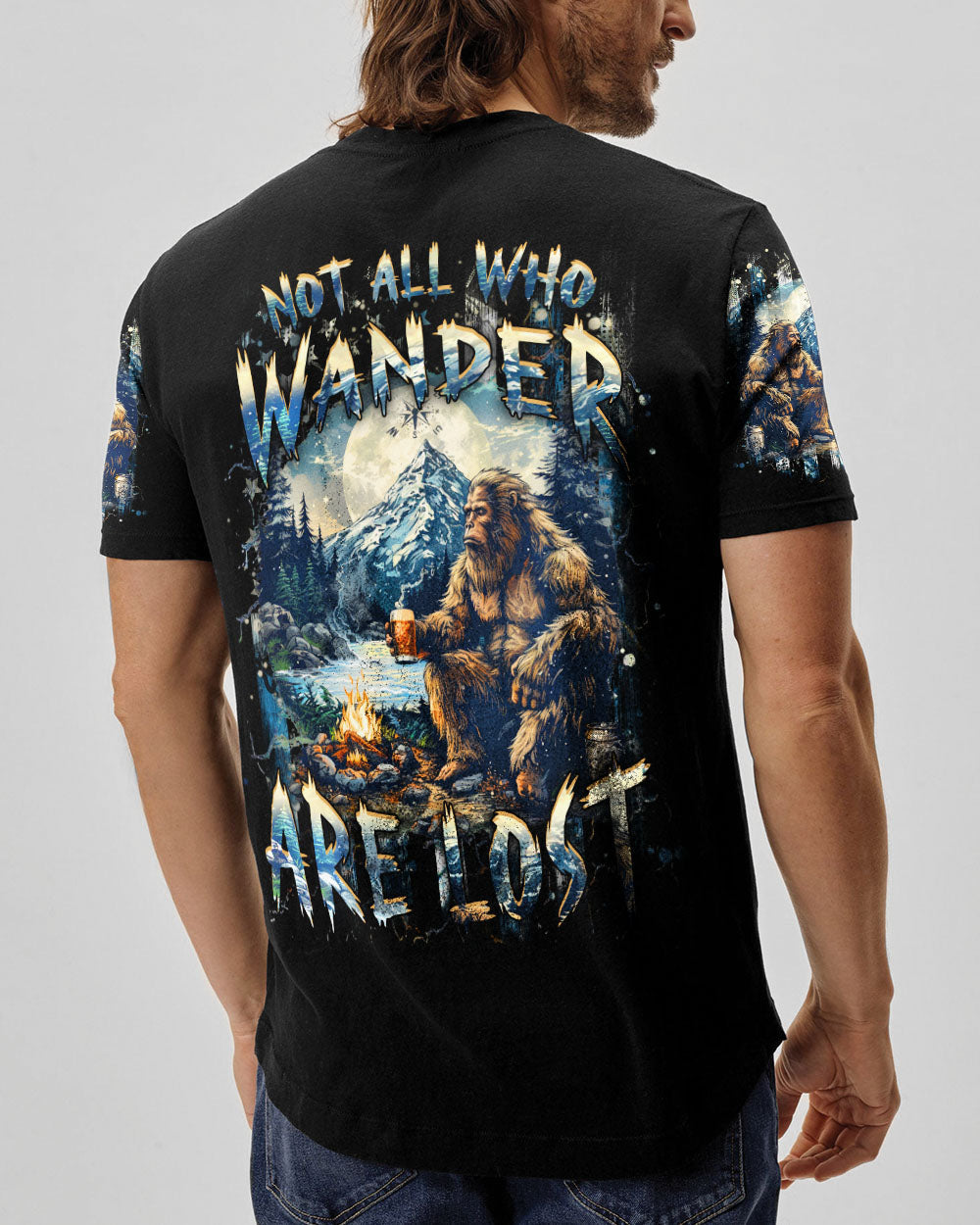 BLISSCORNERS NOT ALL WHO WANDER ARE LOST ALL OVER PRINT