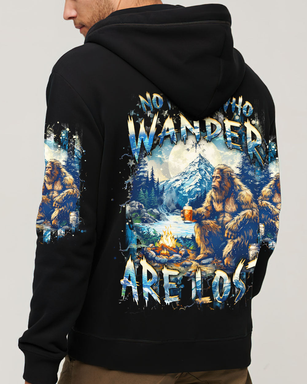 BLISSCORNERS NOT ALL WHO WANDER ARE LOST ALL OVER PRINT