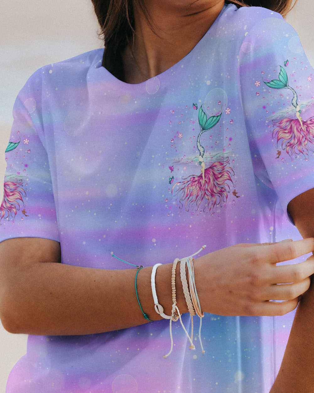 BLISSCORNERS IN AN OCEAN FULL OF FISH BE A MERMAID ALL OVER PRINT
