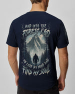 BLISSCORNERS AND INTO THE FOREST I GO BIGFOOT ALL OVER PRINT