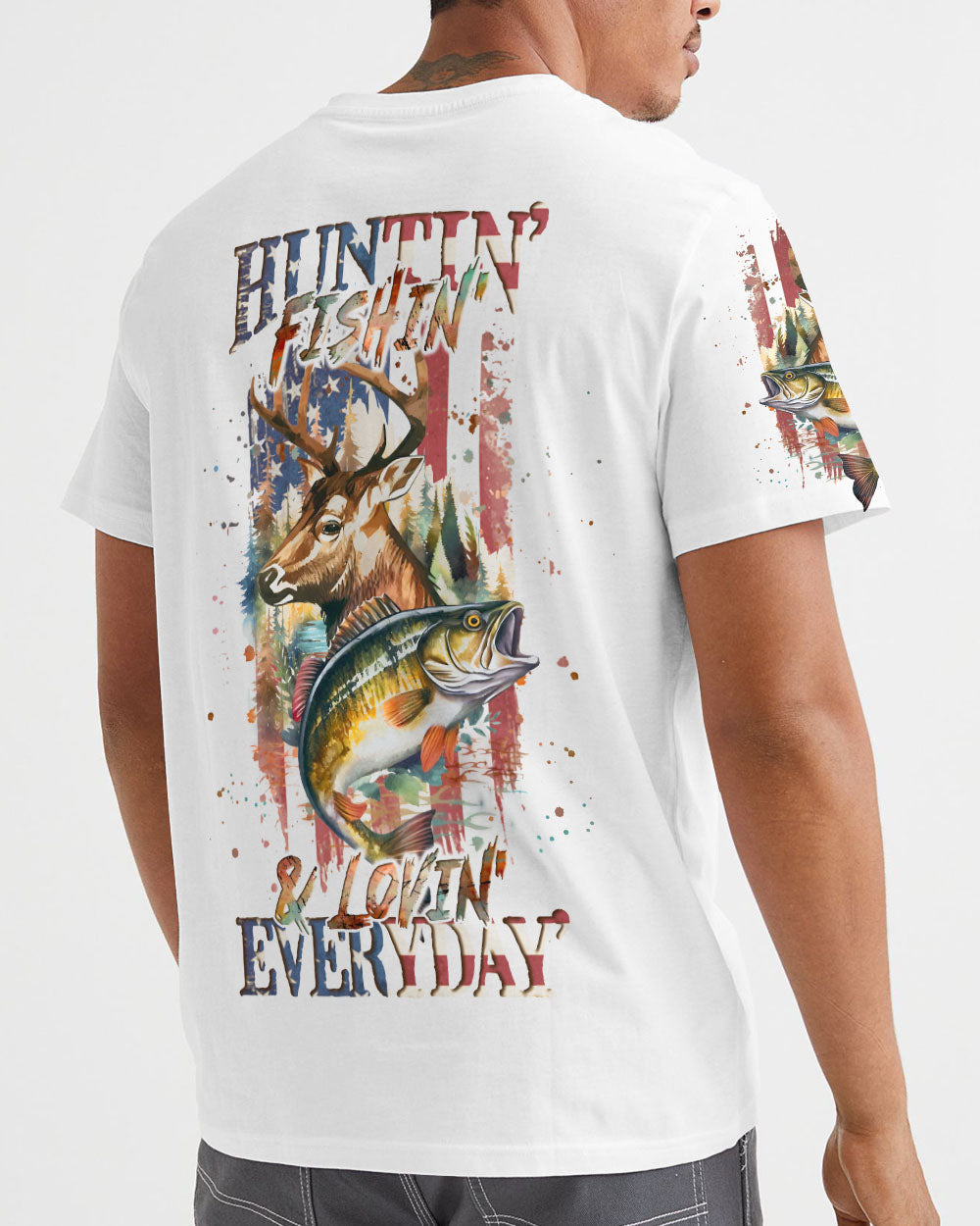 BLISSCORNERS HUNTIN FISHIN LOVIN EVERYDAY ALL OVER PRINT