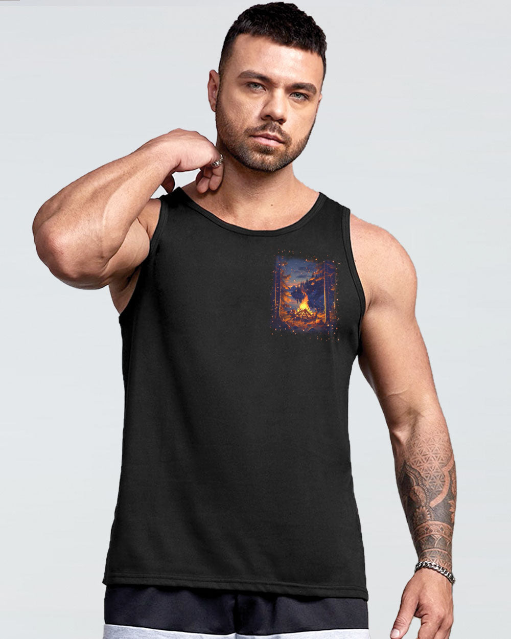BLISSCORNERS MAKING MEMORIES ONE CAMPFIRE AT A TIME ALL OVER PRINT
