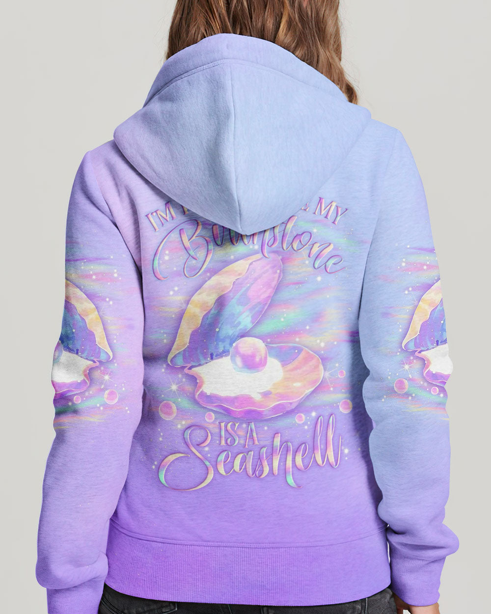BLISSCORNERS I'M PRETTY SURE MY BIRTHSTONE IS A SEASHELL ALL OVER PRINT