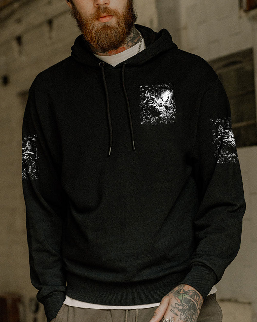 BLISSCORNERS THE CLOSER I GET TO NATURE HUNTING ALL OVER PRINT