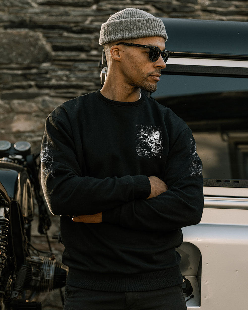 BLISSCORNERS THE CLOSER I GET TO NATURE HUNTING ALL OVER PRINT