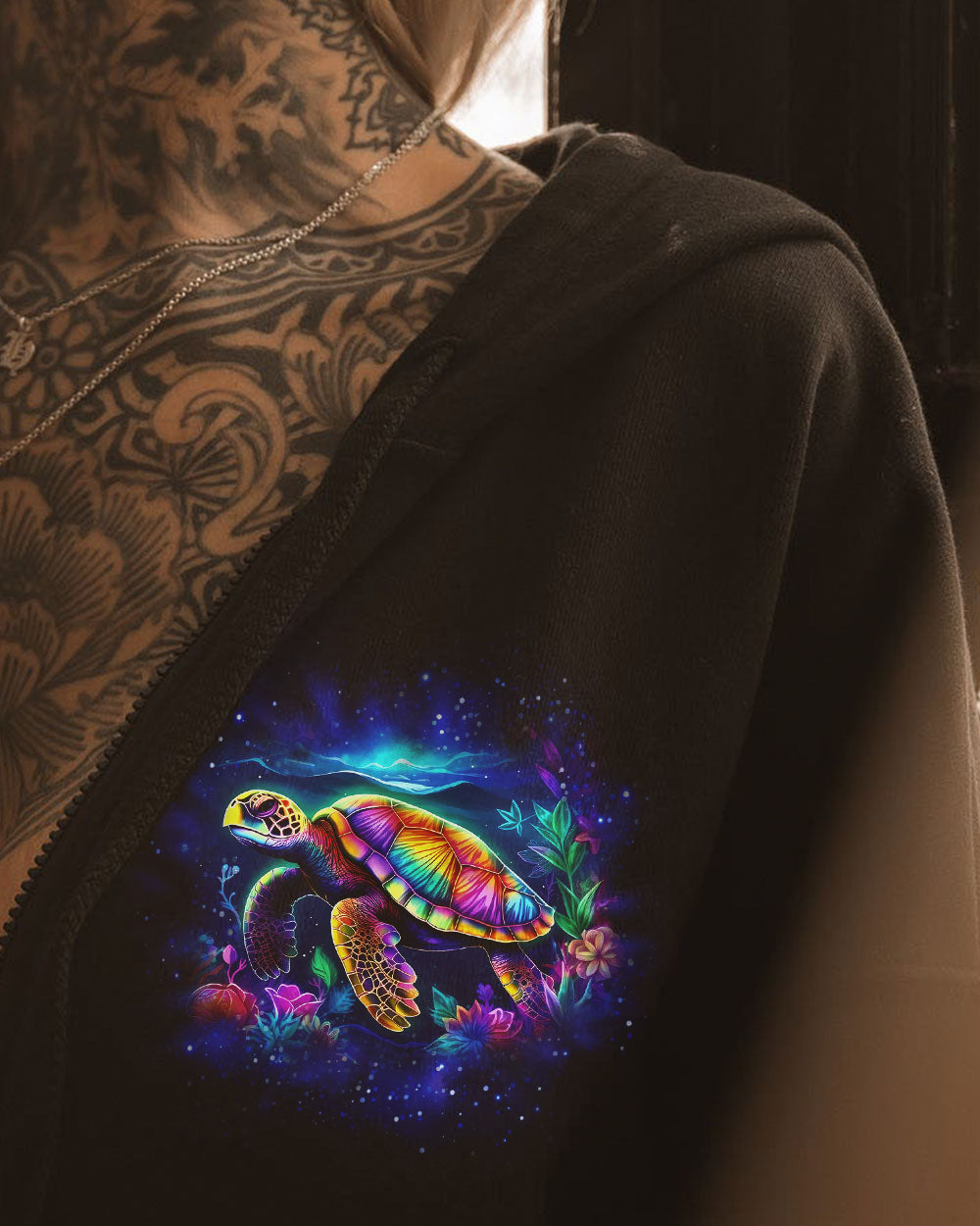 BLISSCORNERS SMELL THE SEA FEEL THE BREEZE ALL OVER PRINT