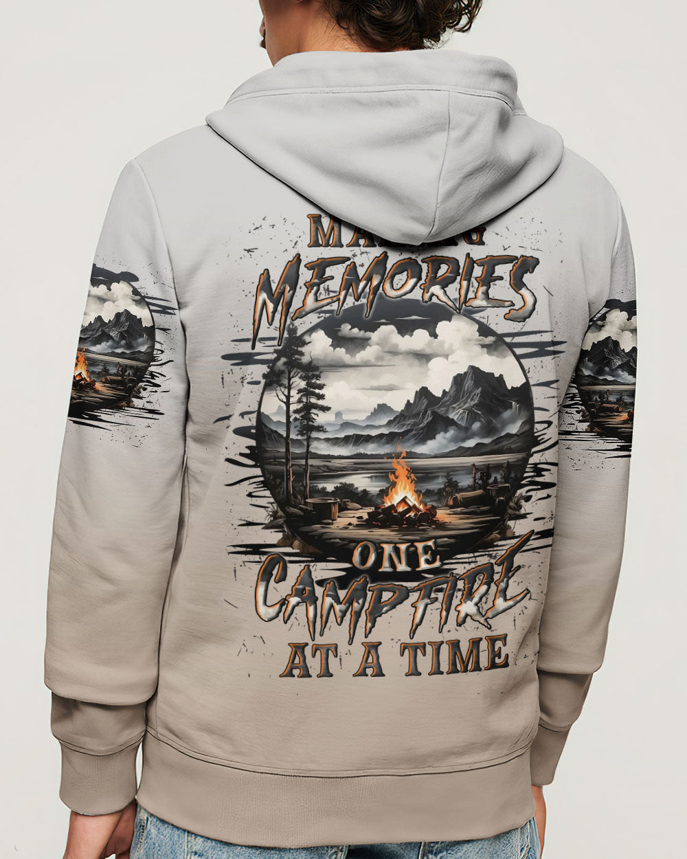 BLISSCORNERS MAKING MEMORIES ONE CAMPFIRE AT A TIME ALL OVER PRINT