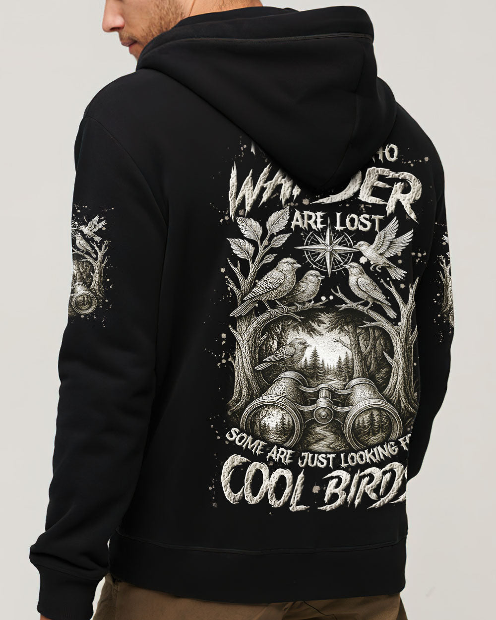 BLISSCORNERS NOT ALL WHO WANDER ARE LOST ALL OVER PRINT