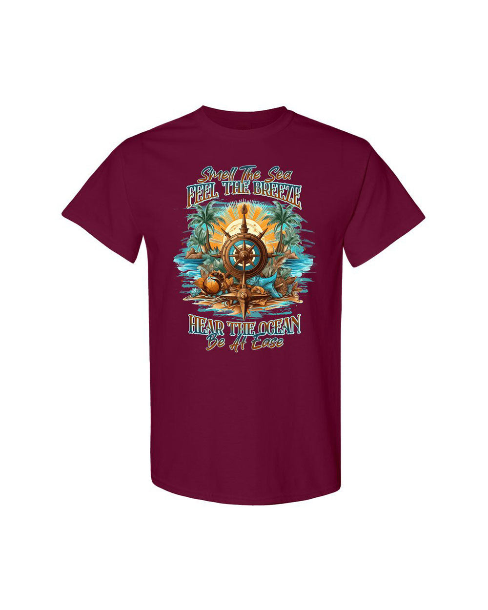 BLISSCORNERS SMELL THE SEA FEEL THE BREEZE COTTON SHIRT