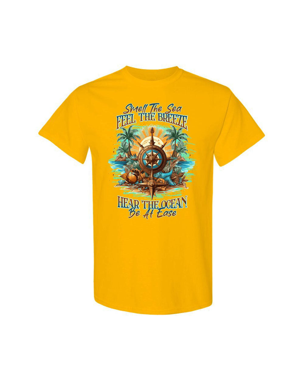 BLISSCORNERS SMELL THE SEA FEEL THE BREEZE COTTON SHIRT