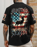 BLISSCORNERS HUNTING IS MY FAVORITE SEASON ALL OVER PRINT