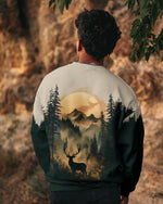BLISSCORNERS DEER FOREST ALL OVER PRINT